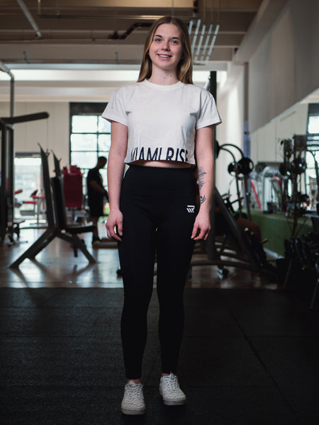 Haut De Sport Femme Dos Nu – Crop Top – Taille S – Noir – Neuf Avec étiquette